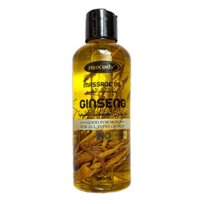 روغن ماساژ جنسینگ مکس لیدی با فرمولاسیون مغذی و سرشار از ویتامین، پوست شما را لطیف و شاداب می‌کند.